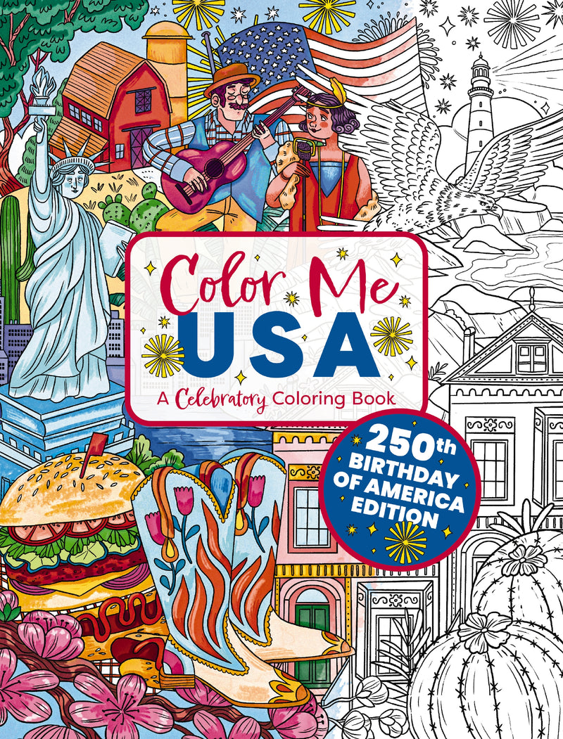 Color Me USA: 50 Adventurous Coloring Pages