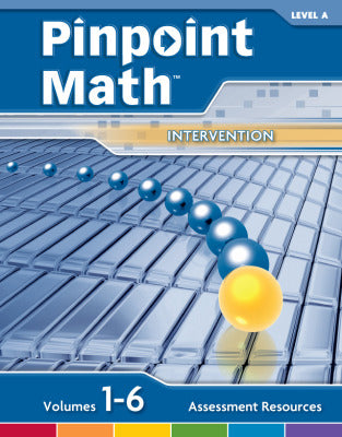 Pinpoint Math Grade 1 Level A Assessment Resources