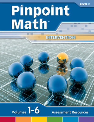 Pinpoint Math Grade 5 Level E Assessment Resources