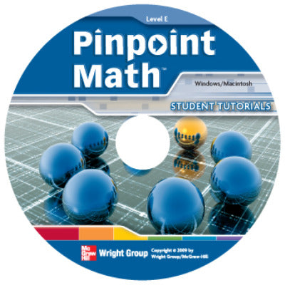 Pinpoint Math Grade 5 Level E Interactive Tutorial Cd