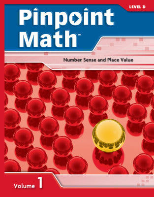 Pinpoint Math Grade 4 Level D Student Booklet Volume I