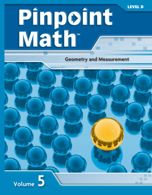 Pinpoint Math Grade 4 Level D Student Booklet Volume V