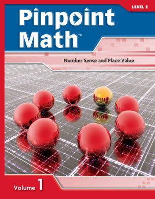 Pinpoint Math Grade 5 Level E Student Booklet Volume I