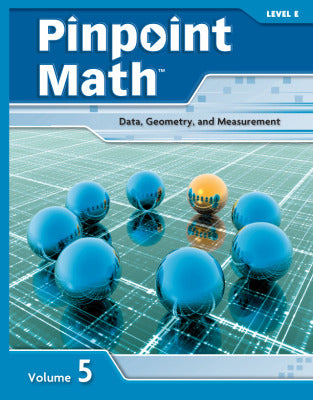 Pinpoint Math Grade 5 Level E Student Booklet Volume V