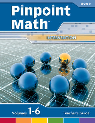 Pinpoint Math Grade 5 Level E Teachers Guide