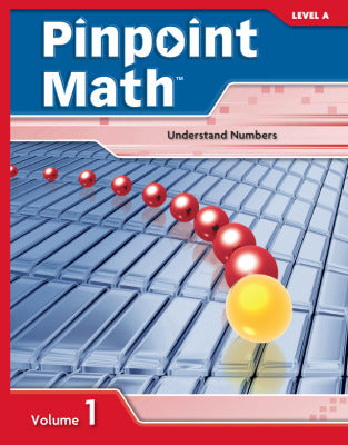 Pinpoint Math Grade 1 Level A Student Booklet Volume I 5 Pack