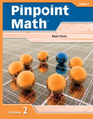 Pinpoint Math Grade 5 Level E Student Booklet Volume Ii 5 Pack