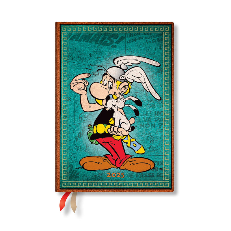 2025 Asterix the Gaul Midi Horizontal Hardcover 12-Month, 160pg, 100GSM, 2025 Planner by Paperblanks (The Adventures of Asterix)