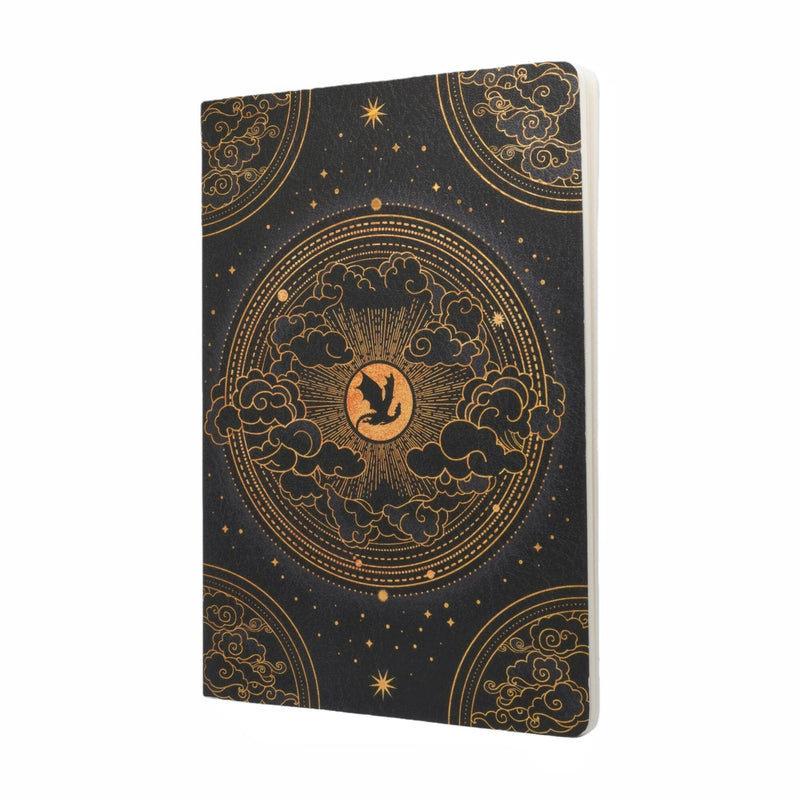 Fourth Wing Shadows of Navarre A4 Dot Grid Softcover Cahier, 80pg, 100GSM, Rebecca Yarros' Empyrean Collection by Paperblanks
