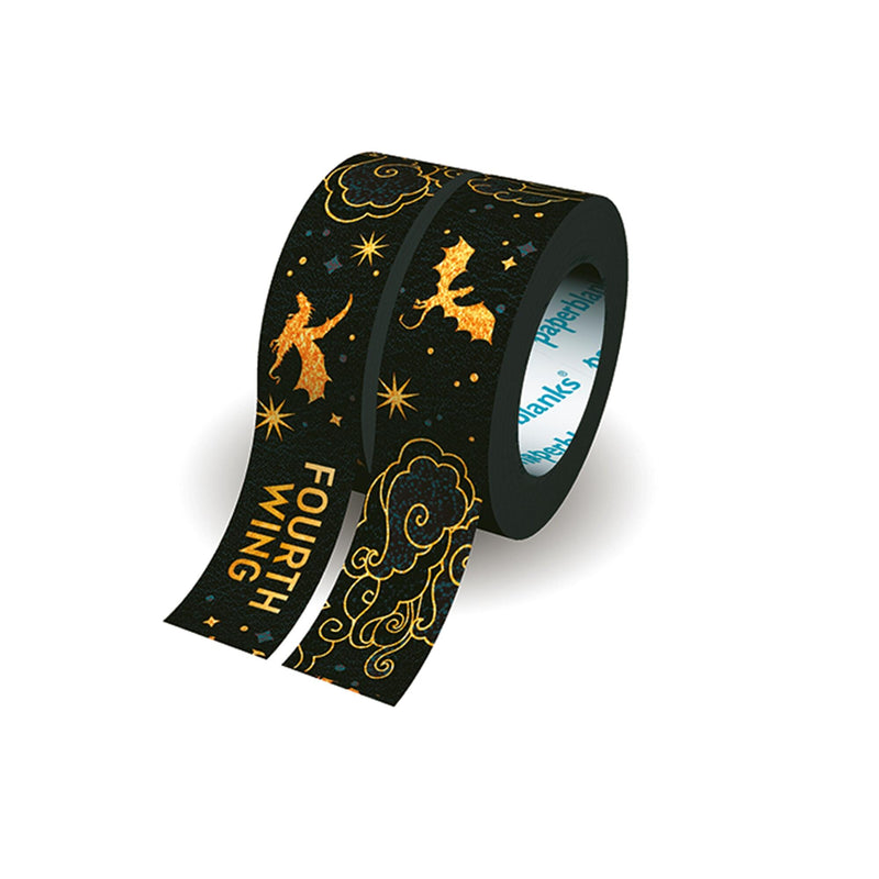 Fourth Wing Shadows of Navarre Washi Tape, Rebecca Yarros' Empyrean Collection by Paperblanks
