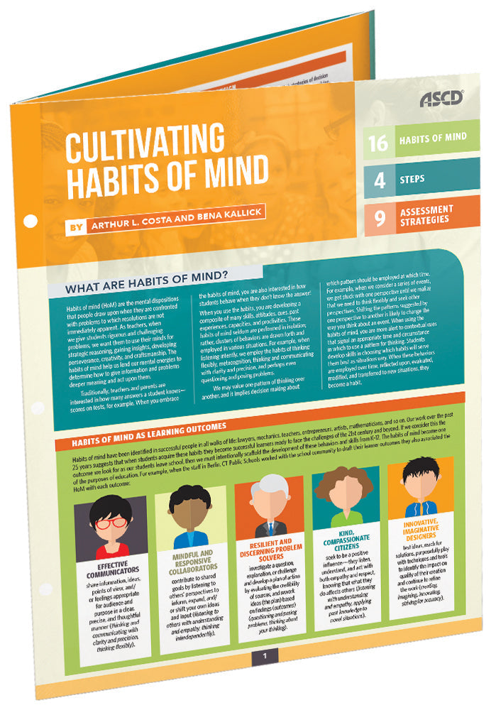Cultivating Habits of Mind (Quick Reference Guide)
