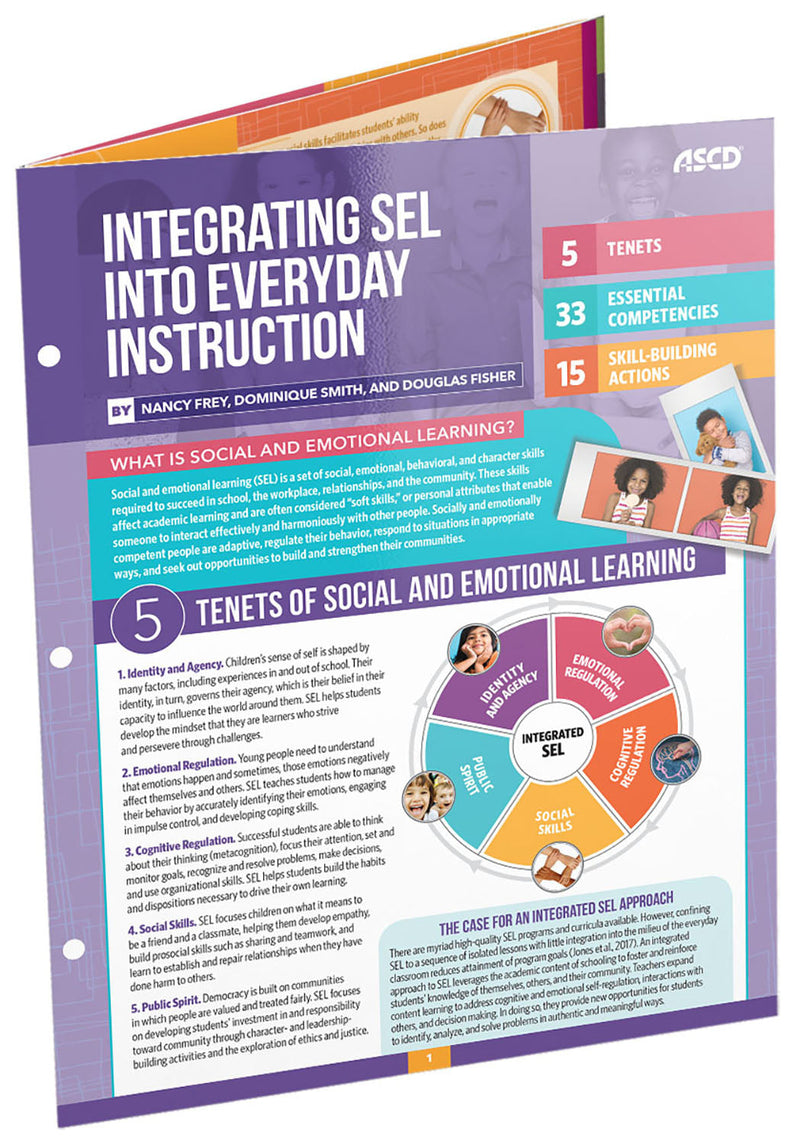Integrating SEL into Everyday Instruction (Quick Reference Guide 25-Pack)