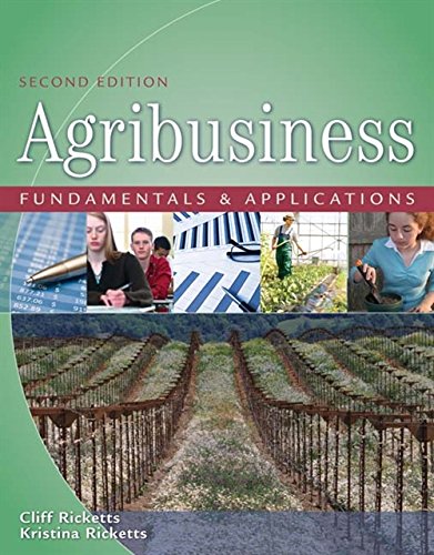 Agribusiness Fundamentals and Applications