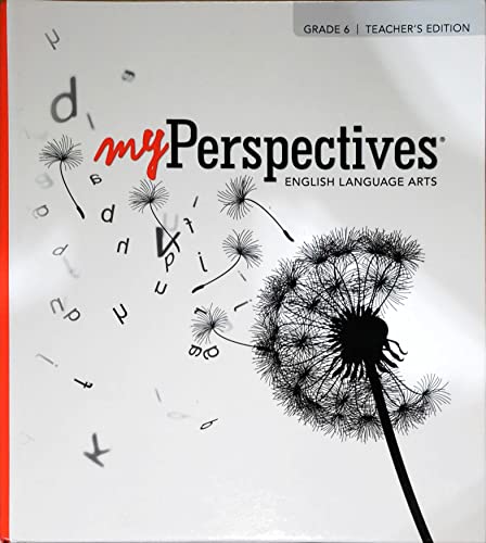 my Perspective, English Language Arts, Grade 6, Teacher's Edition, c.2022, 9781418371029, 1418371025 [Hardcover] English Panel