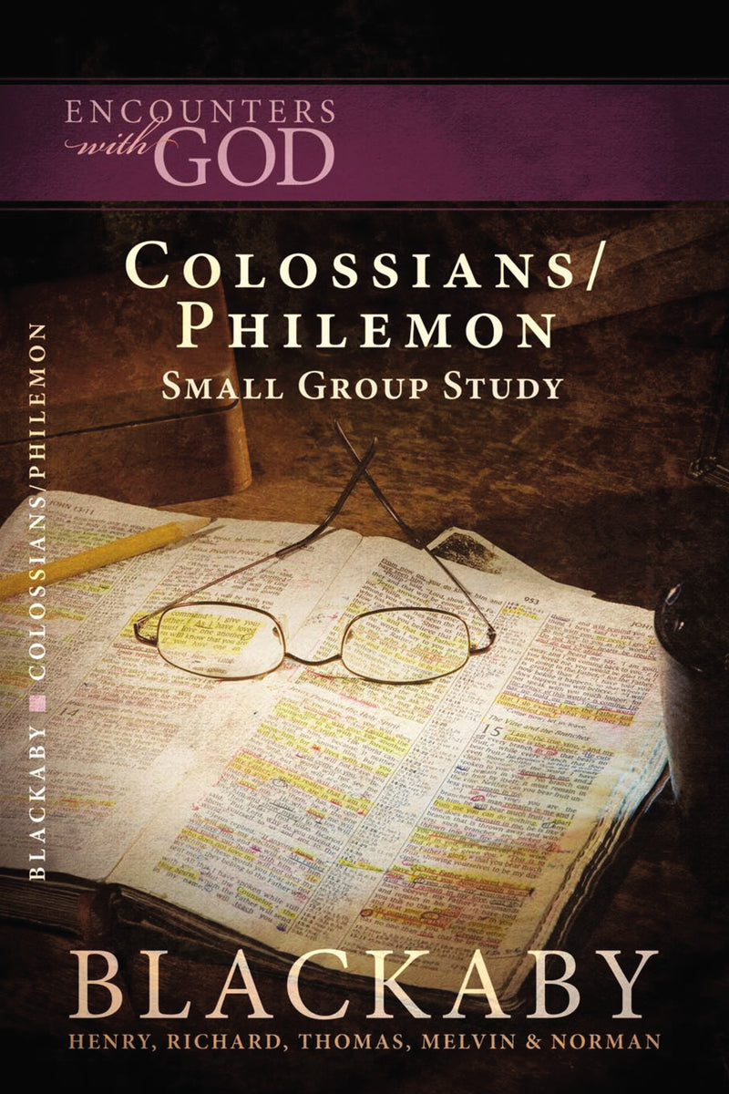 Colossians/Philemon: A Blackaby Bible Study Series
