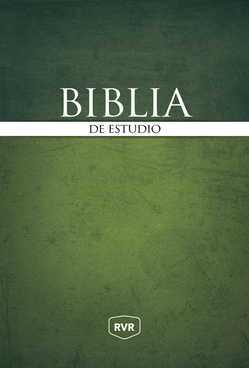RVR, Biblia de Estudio, Tapa Dura, Comfort Print