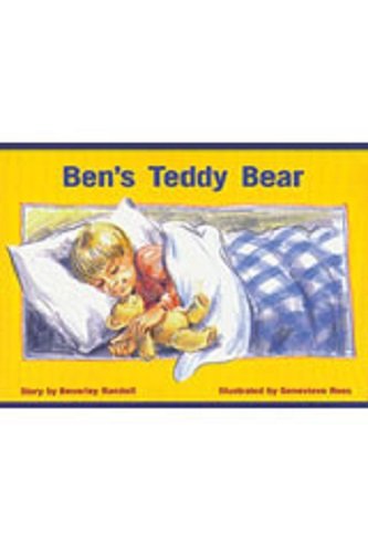 Rigby PM Platinum Collection Individual Student Edition Red (Levels 3-5) Ben's Teddy Bear