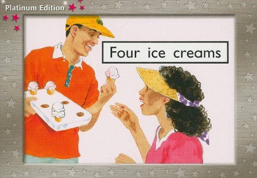 Rigby PM Platinum Collection Individual Student Edition Magenta (Levels 1-2) Four Ice Creams