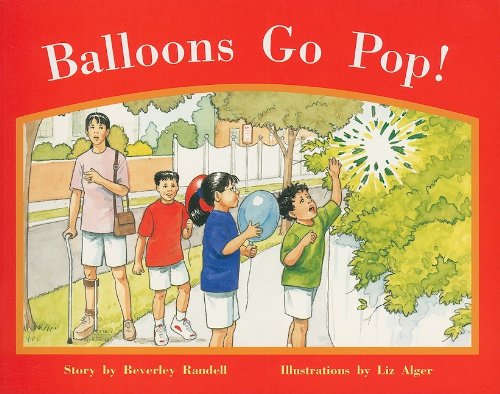 Rigby PM Stars Individual Student Edition Red (Levels 3-5) Balloons Go Pop!