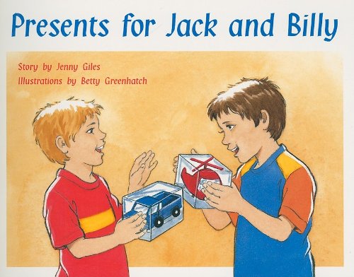 Rigby PM Stars Individual Student Edition Red (Levels 3-5) Presents for Jack andBilly