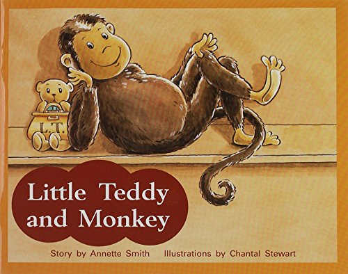 Rigby PM Stars Leveled Reader Bookroom Package Red (Levels 3-5) Little Teddy andMonkey