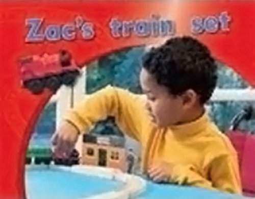 Rigby PM Photo Stories Individual Student Edition Magenta (Levels 2-3) Zac's train set