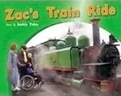 Rigby PM Photo Stories Leveled Reader Bookroom Package Yellow (Levels 6-8) Zac'sTrain Ride