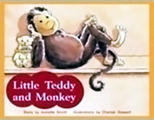 Rigby PM Stars Leveled Reader 6pk Red (Levels 3-5) Little Teddy and Monkey
