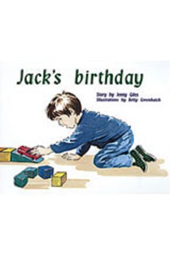 Rigby PM Plus Leveled Reader Bookroom Package Red (Levels 3-5) Jack's Birthday