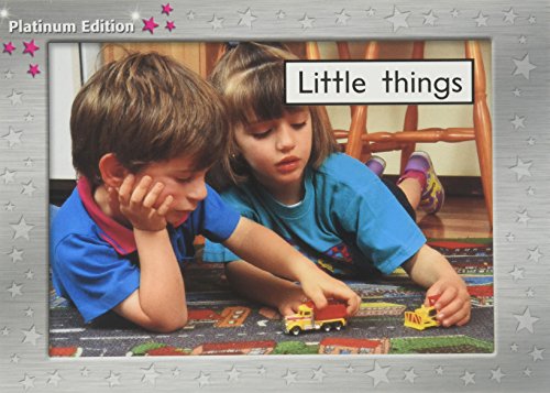 Rigby PM Platinum Collection Leveled Reader Bookroom Package Magenta (Levels 1-2) Little Things