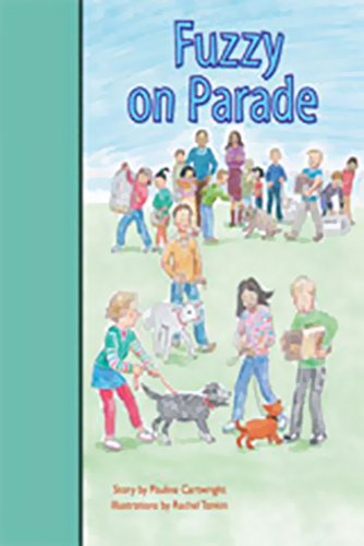 Rigby PM Stars Bridge Books Individual Student Edition Turquoise Fuzzy on Parade