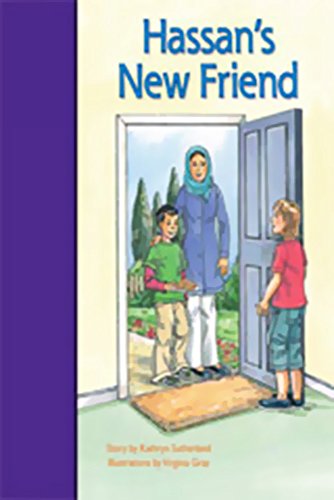 Rigby PM Stars Bridge Books Individual Student Edition Purple Hassan's New Friend