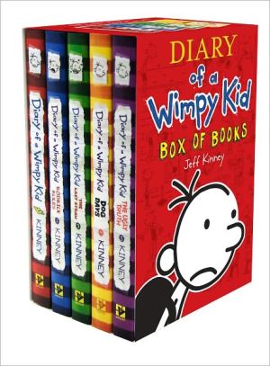 Diary Of A Wimpy Kid Box Of Books 1 5