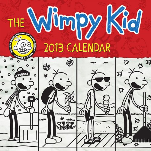 Wimpy Kid 2013 Calendar Illustrated By Jeff Kinney
