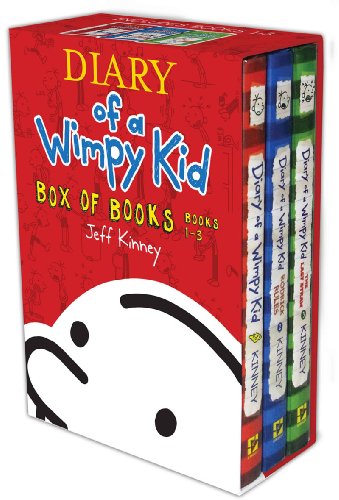 Diary Of A Wimpy Kid Box Of Books 1 3