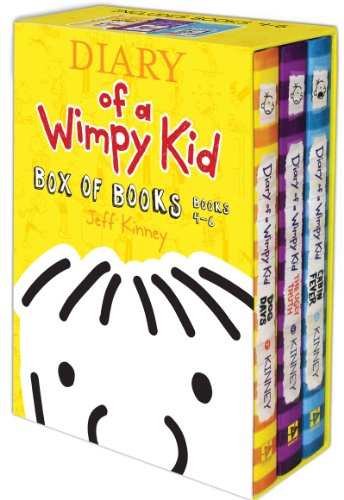 Diary Of A Wimpy Kid Box Of Books 4 6