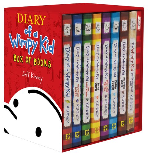Diary Of A Wimpy Kid Box Of Books 1 7 & The Do It Yourself Book & Journal