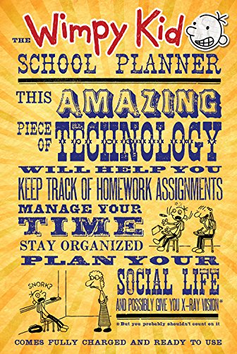 Wimpy Kid School Planner