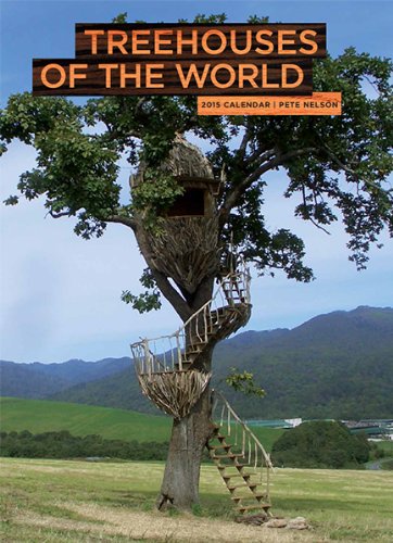 Treehouses Of World 2015 Wall Calendar