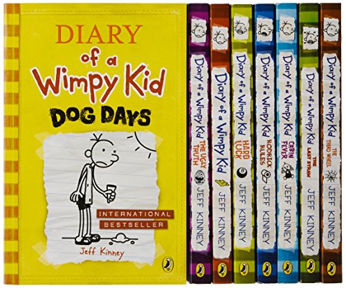 Diary Of A Wimpy Kid Box Of Books 1 8 + The Do It Yourself Book