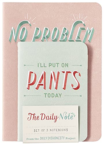Daily Dishonesty The Daily Note Set Of 3 Notebooks