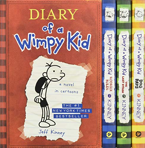 Diary Of A Wimpy Kid Box Of Books 1 4