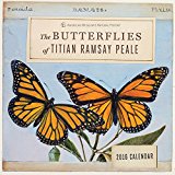Butterflies Of Titian Ramsay Peale 2016 Wall Calendar