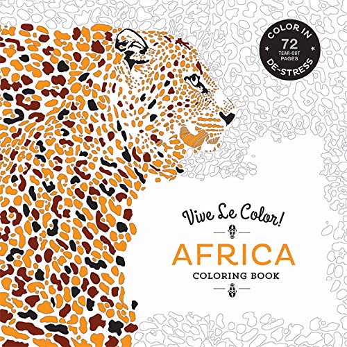 Vive Le Color Africa Adult Coloring Book