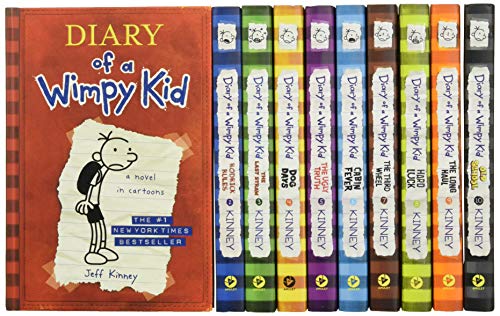 Diary Of A Wimpy Kid Box Of Books Books 1 10