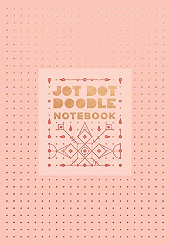 Jot Dot Doodle Notebook Pink & Rose Gold