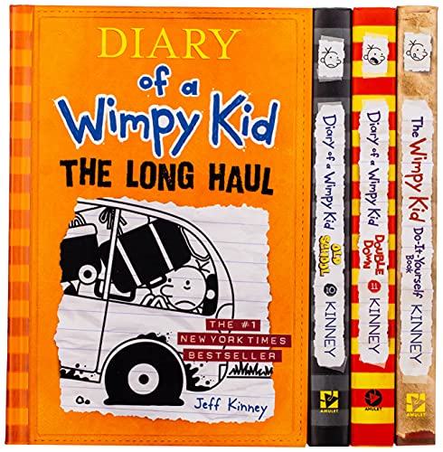 Diary of a Wimpy Kid Box of Books (9–11 plus DIY)