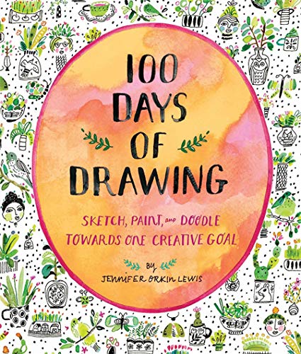 100 Days Of Drawing Guided Sketchbook