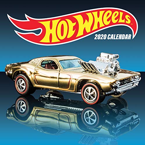 Hot Wheels 2020 Wall Calendar