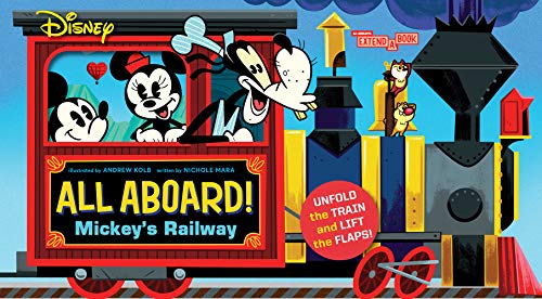 Disney All Aboard Mickeyâ€™s Railway An Abrams Extend A Book